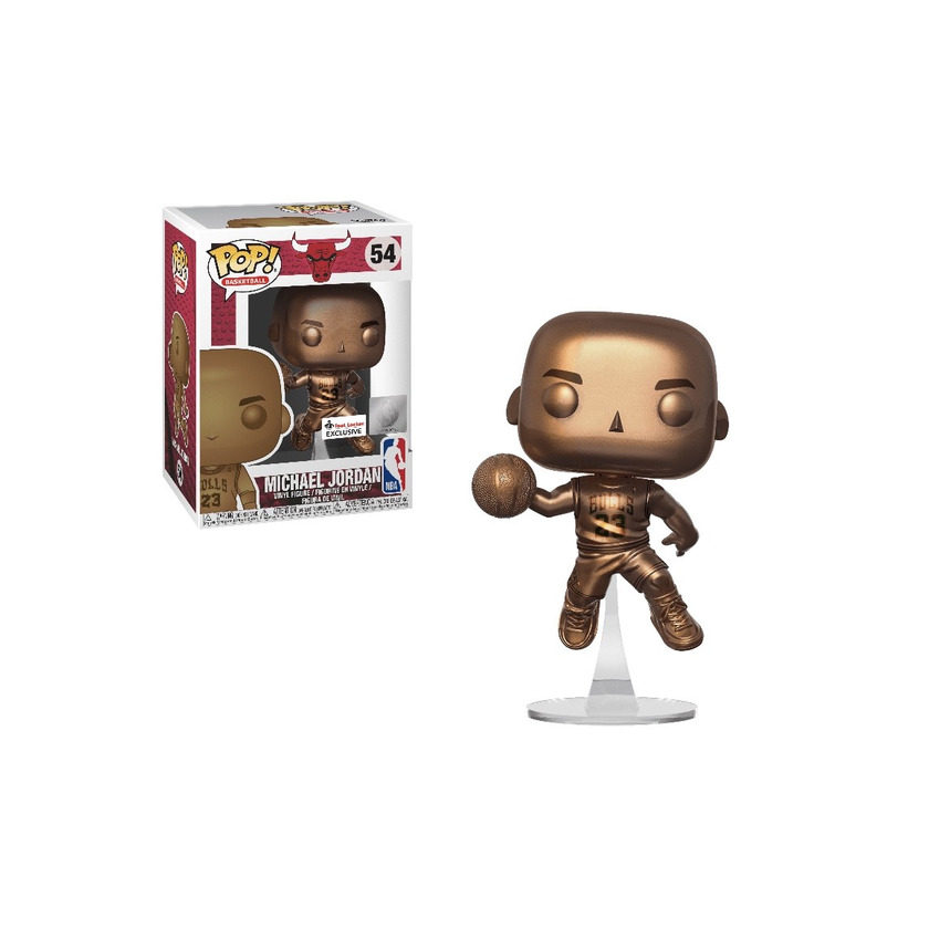 Juego Funko Figura Pop Michael Jordan Bronzed Exclusivo