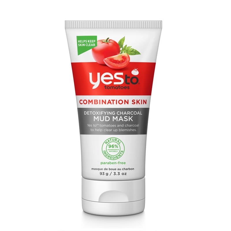 Social Yes To Tomatoes detoxifying charcoal mud mask