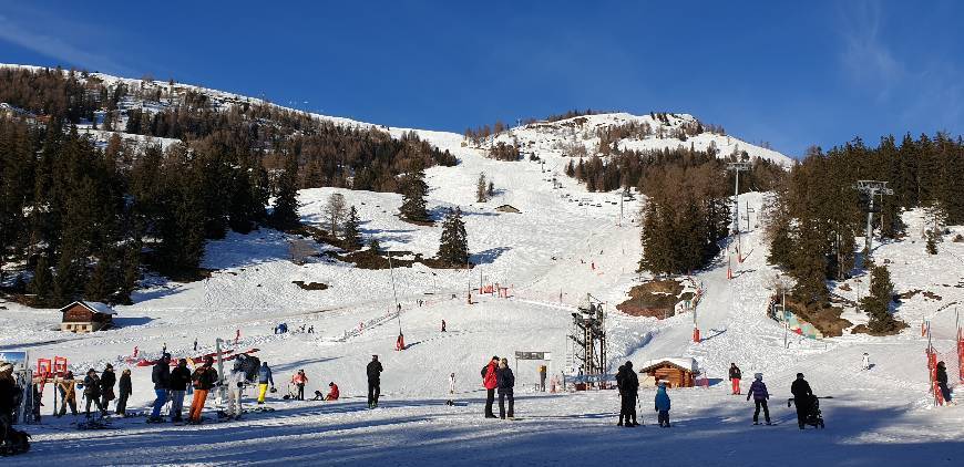 Lugares Crans-Montana ski area