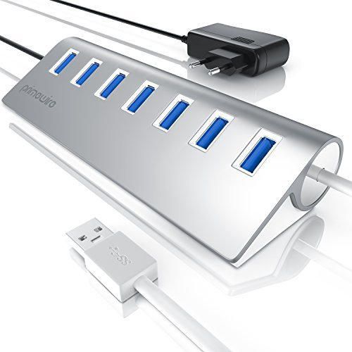 CSL-Computer Primewire - Activo USB 3.0 Hub con 7 Puertos Incl