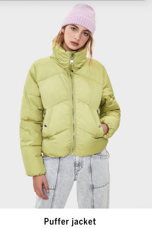 Fashion Puffer jacket Bershka 