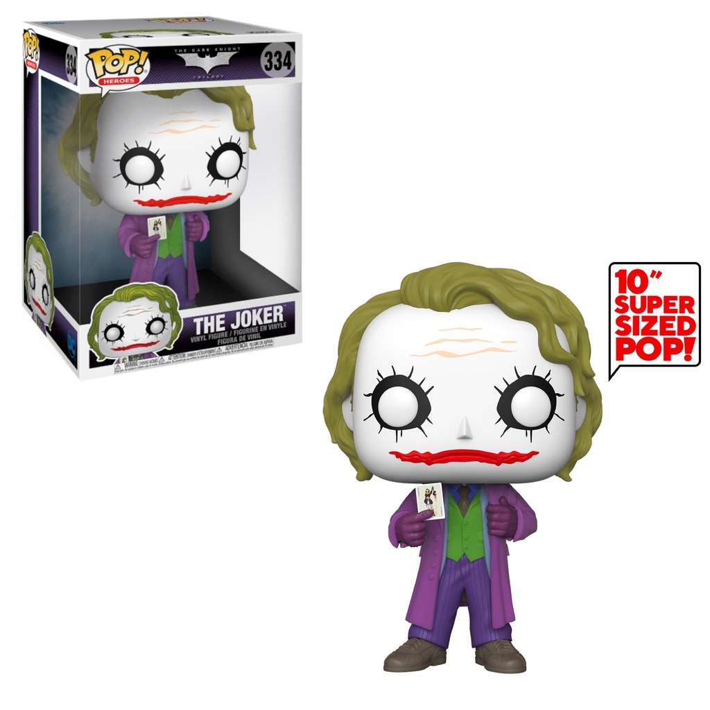 Moda Pop DC Heroes The Dark Night The Joker 10" Super Sized