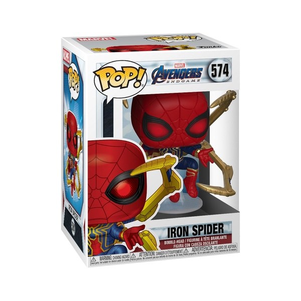 Moda Pop Avengers Endgame: Iron Spider with Nano Gauntlet