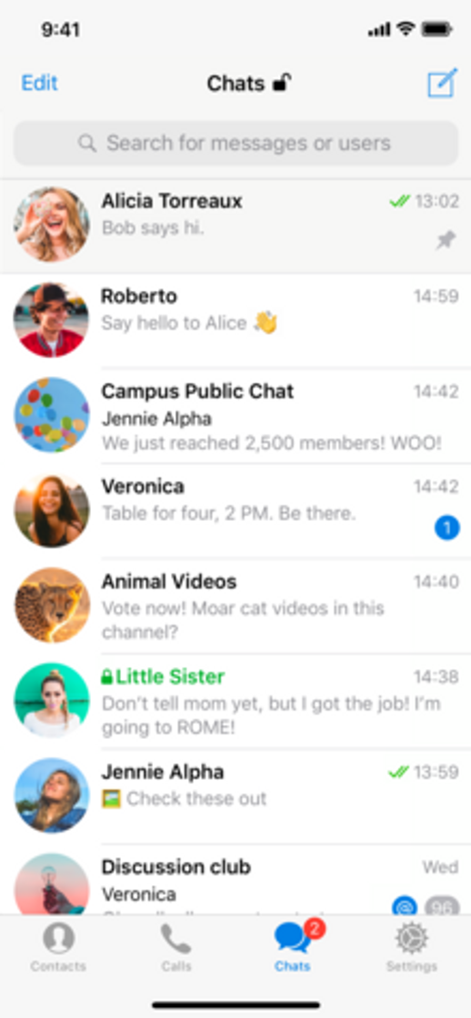 App Telegram Messenger