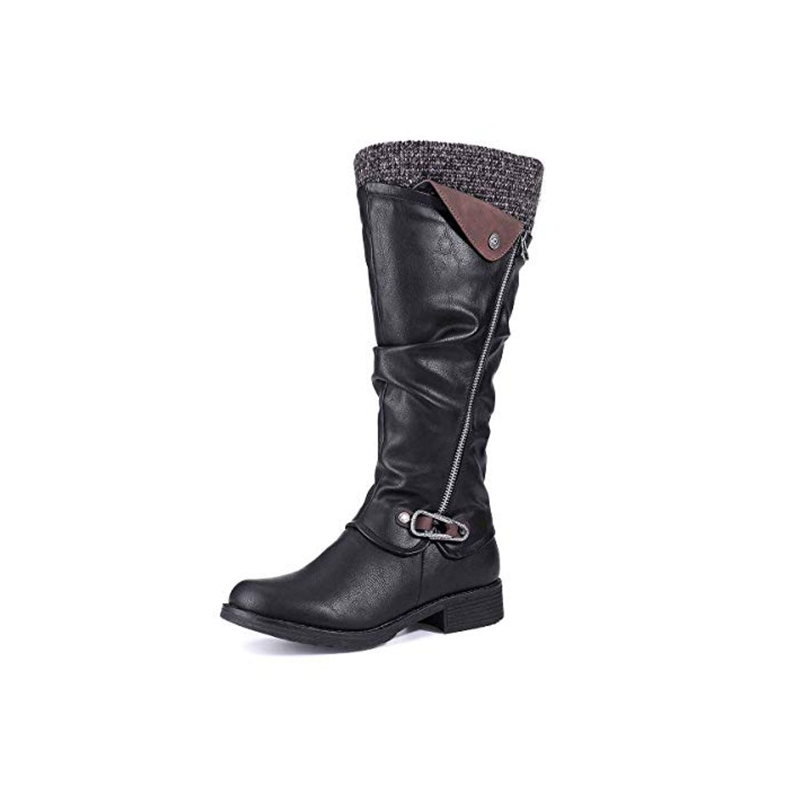 Fashion Botas Altas Invierno Mujer