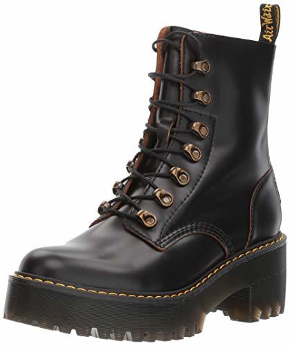 Fashion Dr. Martens Women's Leona,black,9 M UK