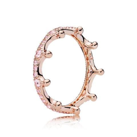 Fashion Anel coroa em rose gold, Pandora 