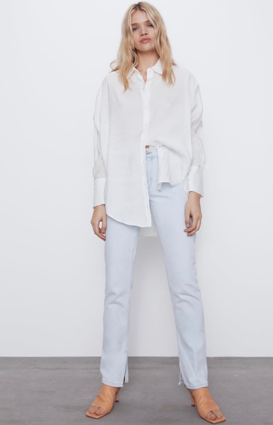 Fashion ZARA WHITE SHIRT