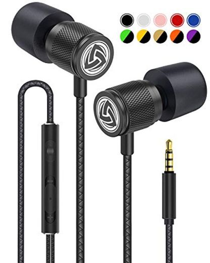 LUDOS Ultra Auriculares con Micrófono y Cable