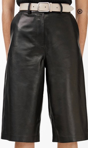 Leather Culottes  