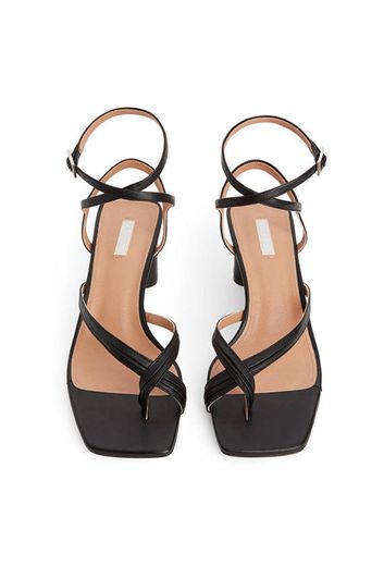 Ankle Wrap Leather Sandals Arket 