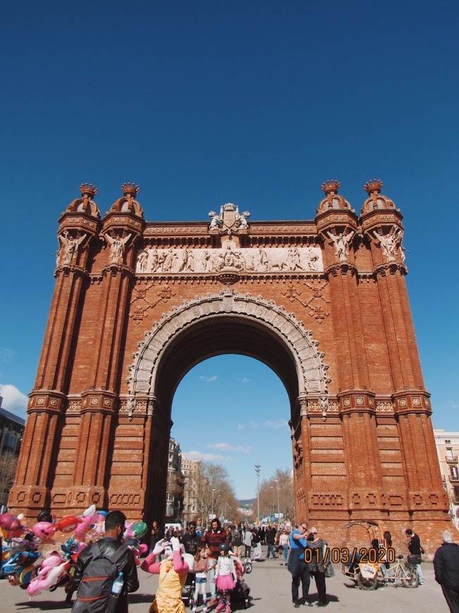 Lugar Arc de Triomf