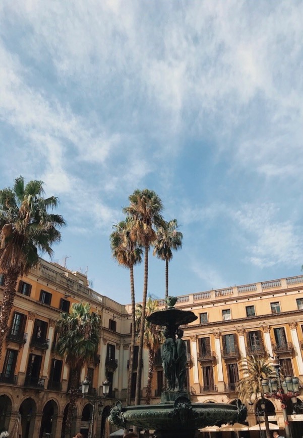 Lugar Plaça Reial