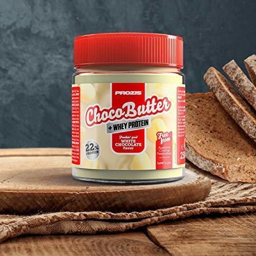 Prozis Whey Choco Butter 250 g White Chocolate ¡Deliciosamente cremosa!