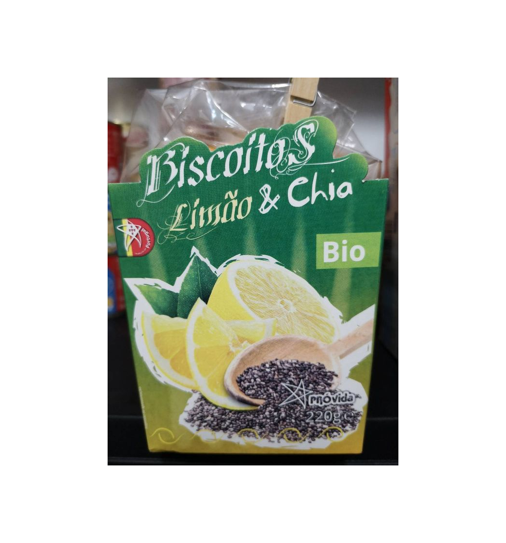 Biscoitos De Limão E Chia