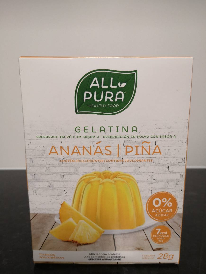 Gelatina sem açúcar