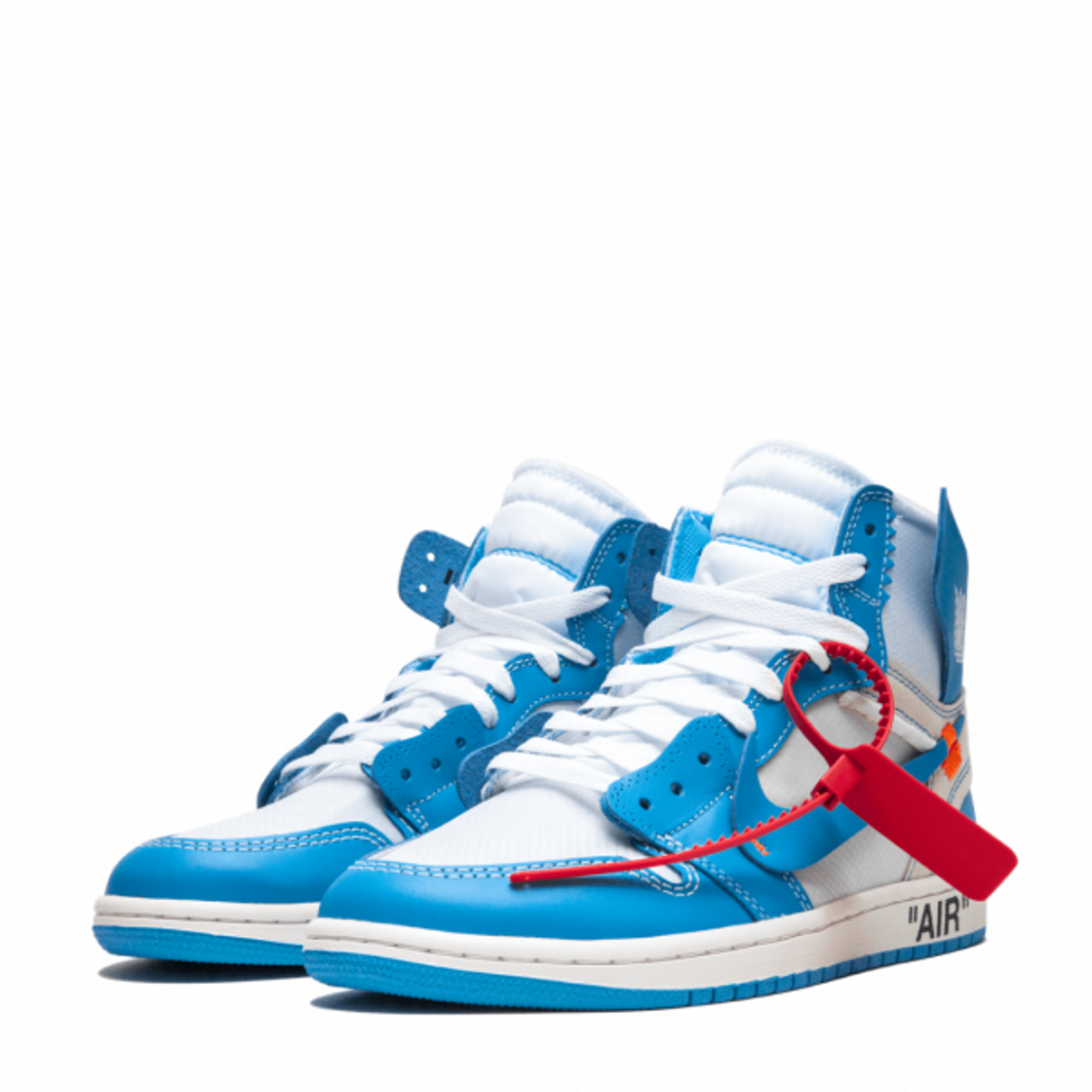 Fashion Nike X Off-White Air Jordan 1 Retro High "Off-White - UNC" Sneakers