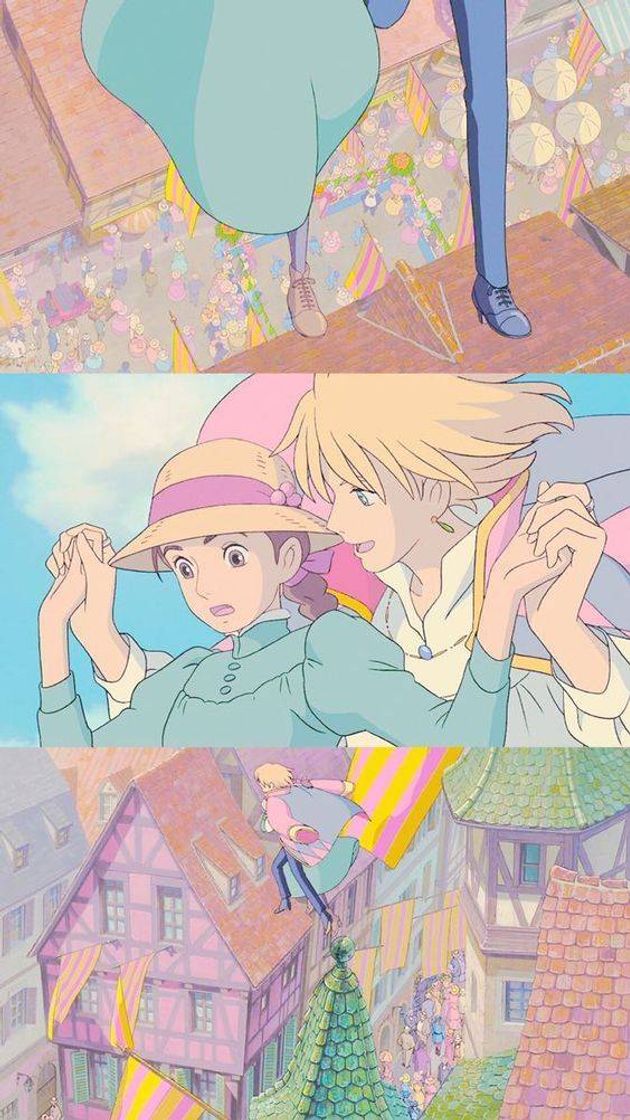 Fashion How'ls moving castle