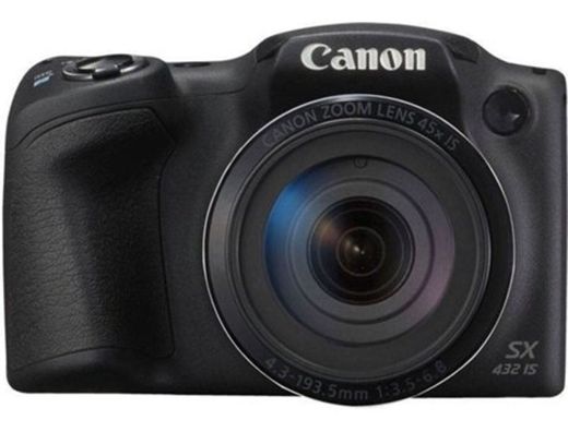 Máquina Fotográfica Bridge CANON Powershot SX432 IS (Preto ...
