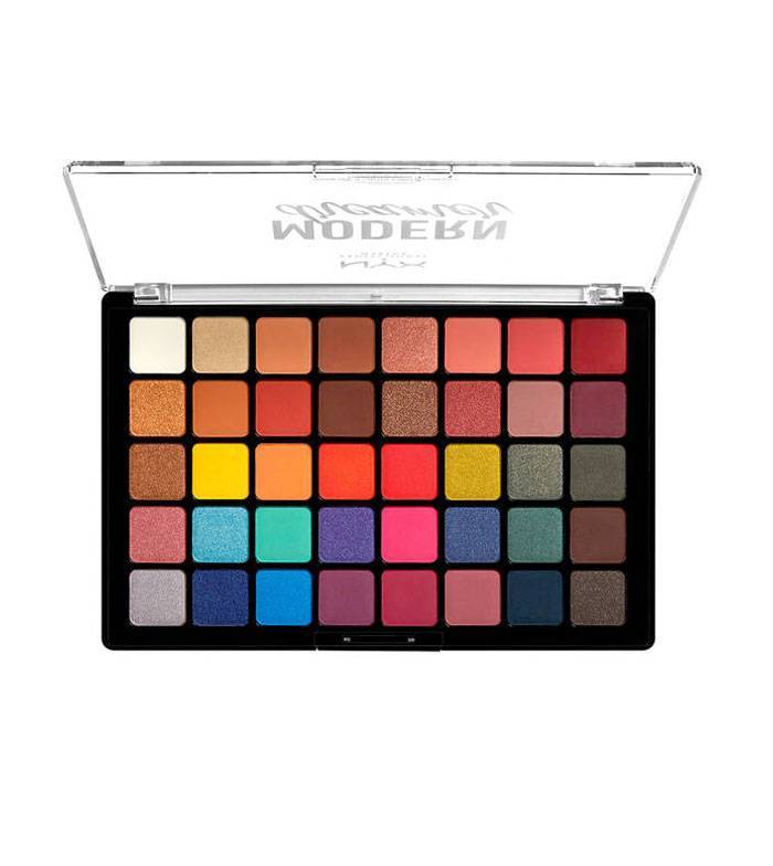 Fashion Nyx Professional Makeup - Paleta de sombras de olhos Modern 