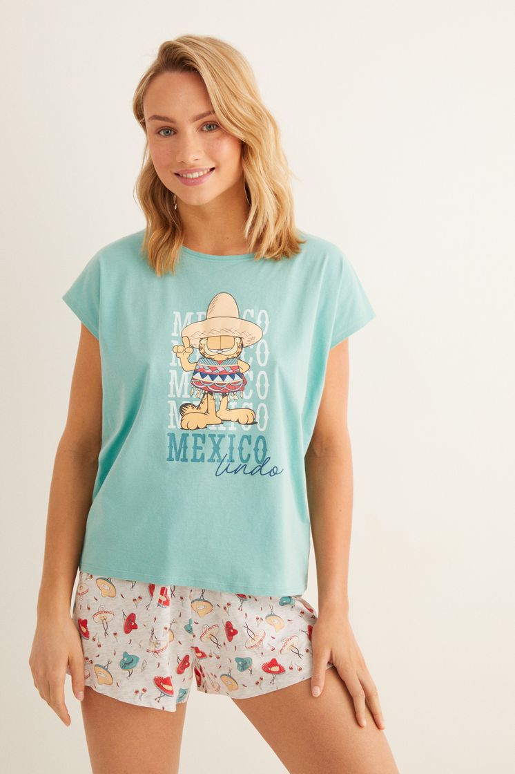 Moda Pijama curto Garfield 'Mexico' | Pijamas curtos | Women'secret