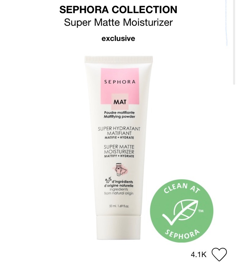 Moda Creme matificante e hidratante/ crème matt et hydratante 🙏❤