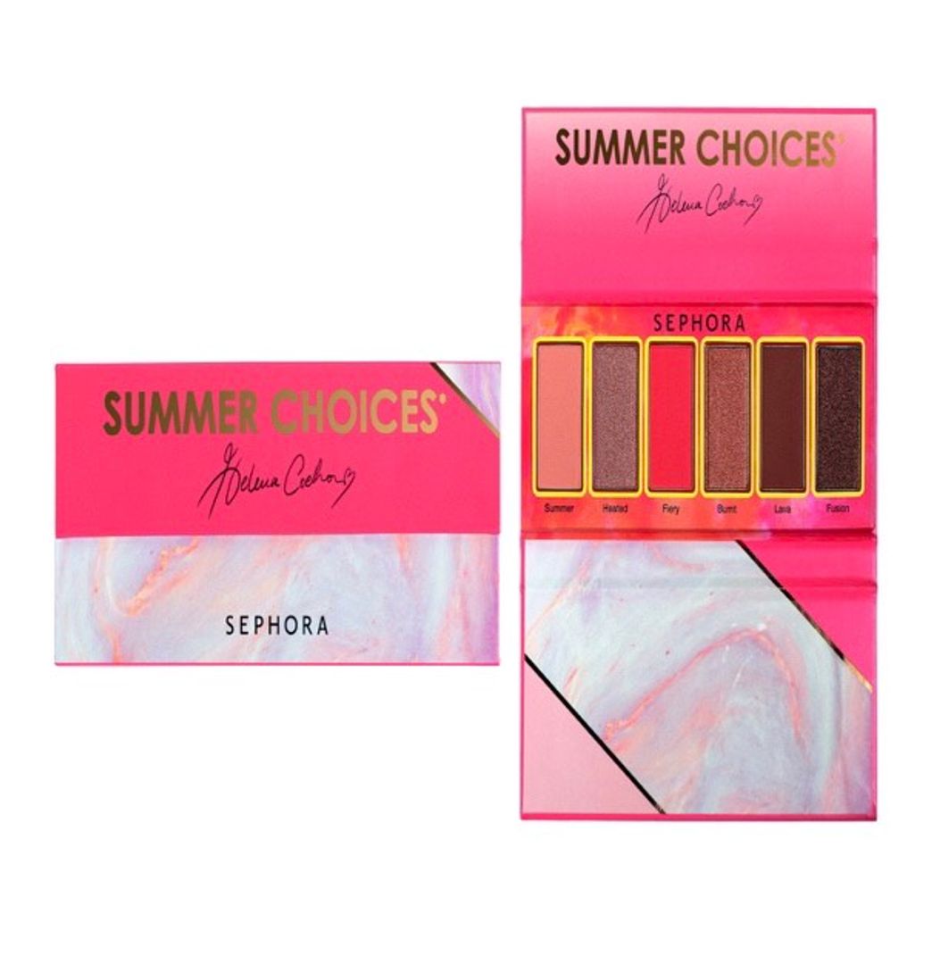 Moda Summer choices Helena Coelho - Paleta de olhos 6 cores - Sephora