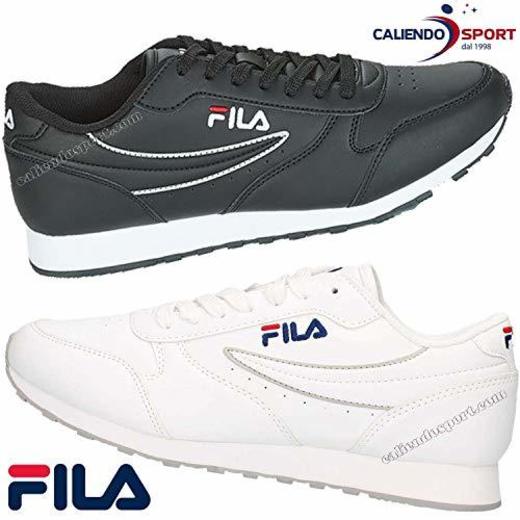 Fila Orbit Low, Zapatillas para Hombre, Blanco