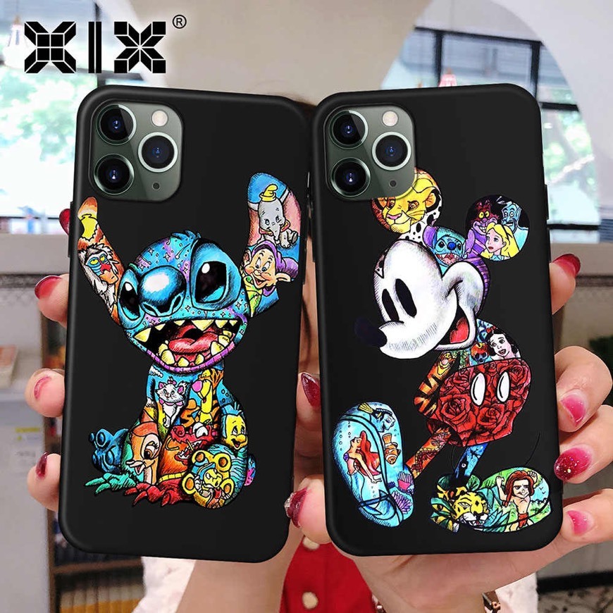 Social Fundas para iPhone de Lilo o Mickey