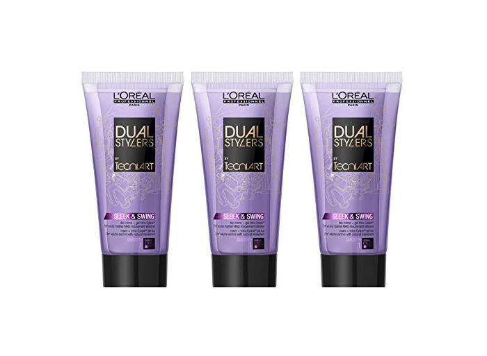 Belleza Loreal Sleek & Swing 3 x 150 ml Dual alisarte tecni