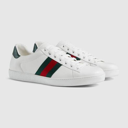 Moda Gucci Ace Leather Sneaker