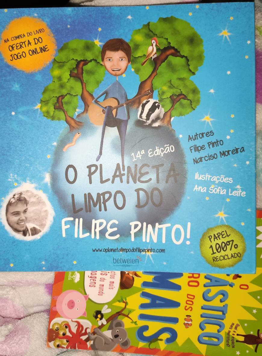 Book Importância de cuidar do ambiente