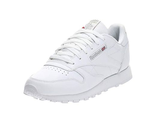 Reebok Classic Leather Zapatillas, Mujer, Blanco, 38.5 EU