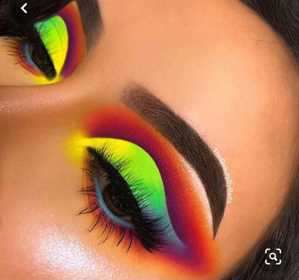 Fashion Neon Makeup🌈🔥