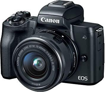 Canon EOS M50 Mirrorless Vlogging Camera Kit with ... - Amazon.com
