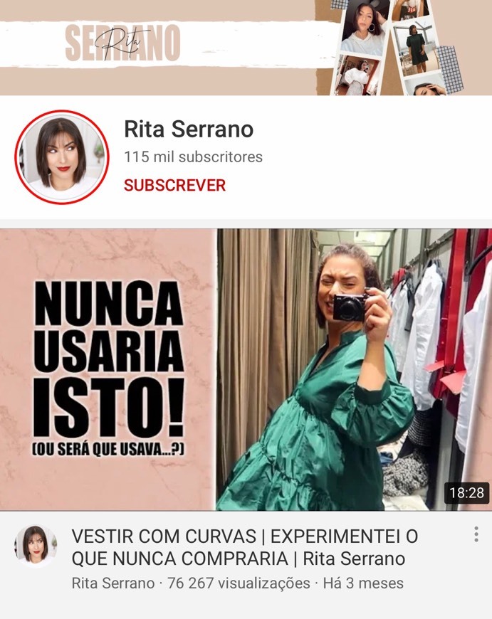 Fashion Rita Serrano 