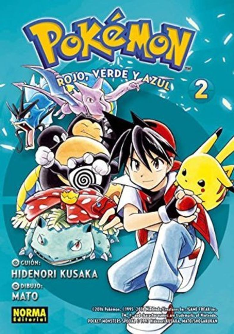 Book POKEMON 02. ROJO