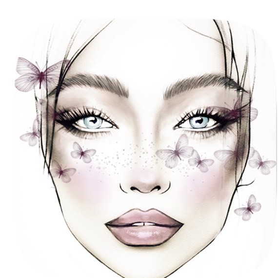 Social TOP BUTTERFLY LOOK