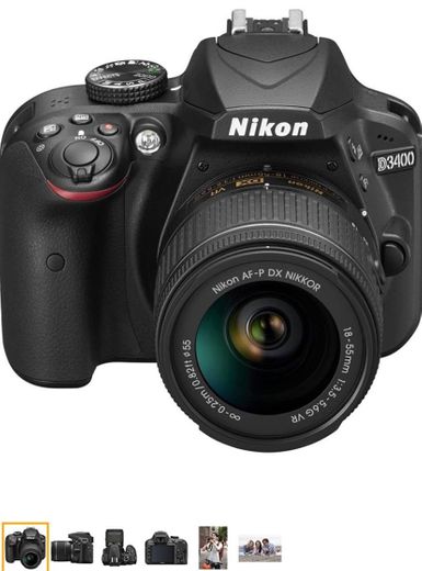 Nikon D3400 - [Versión Nikonistas] Kit cámara réflex 24