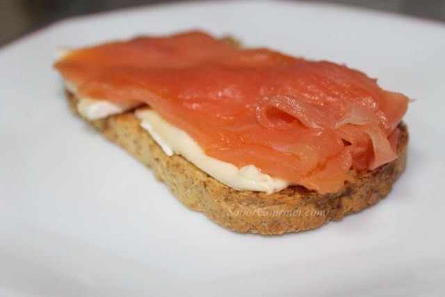 Fashion Tostadas de salmón ahumado