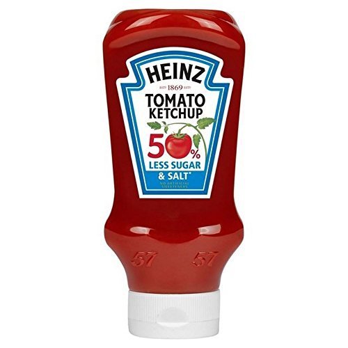 Lugar Heinz Tomate Ketchup 50% Menos De Azúcar Y Sal 605Ml