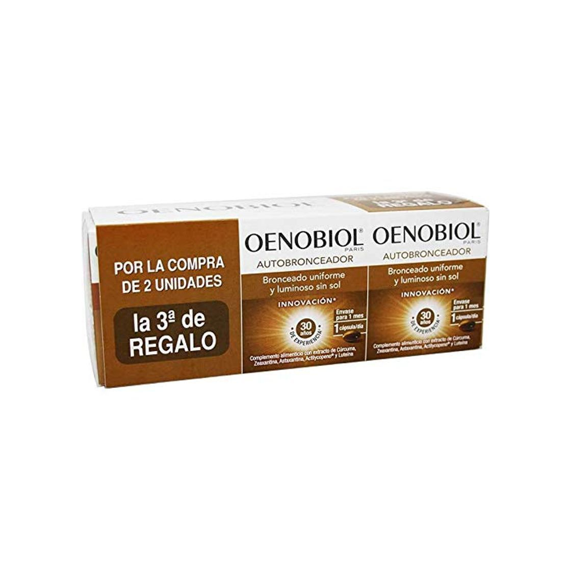 Products Oenobiol Oenobiol Triplo Autobronceador 90Cap