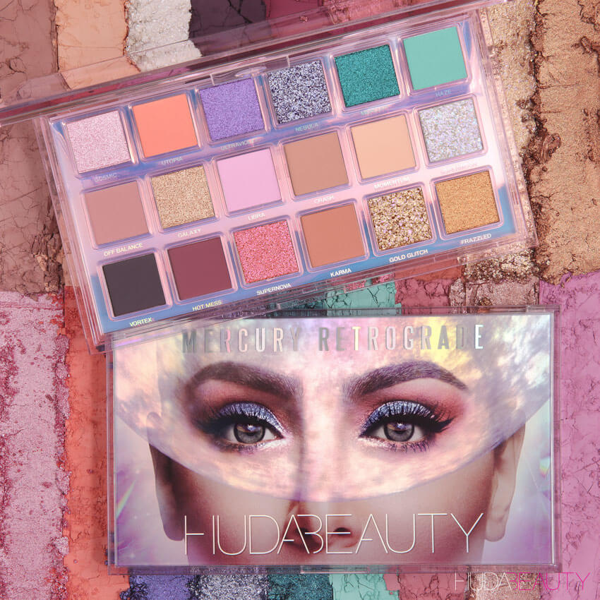 Moda HUDA BEAUTY MERCURY RETROGRADE PALETTE|mira que me ...