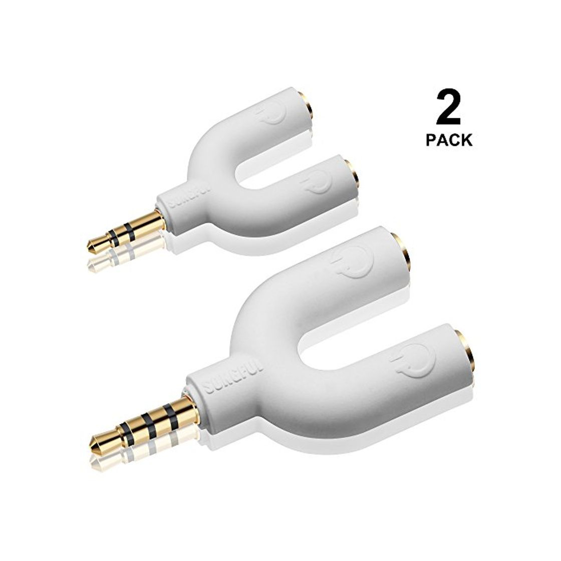 Producto AFUNTA Headset Kit de Audio Estéreo del divisor, Herradura 3 Pin 3.5mm