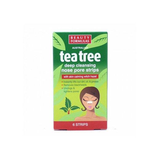 Beauty Formulas Tea Tree Nose Pore Strips 