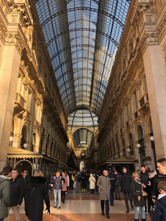 Lugar Galería Vittorio Emanuele II