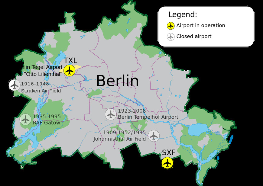 Place Berlin Schönefeld Airport (SXF)