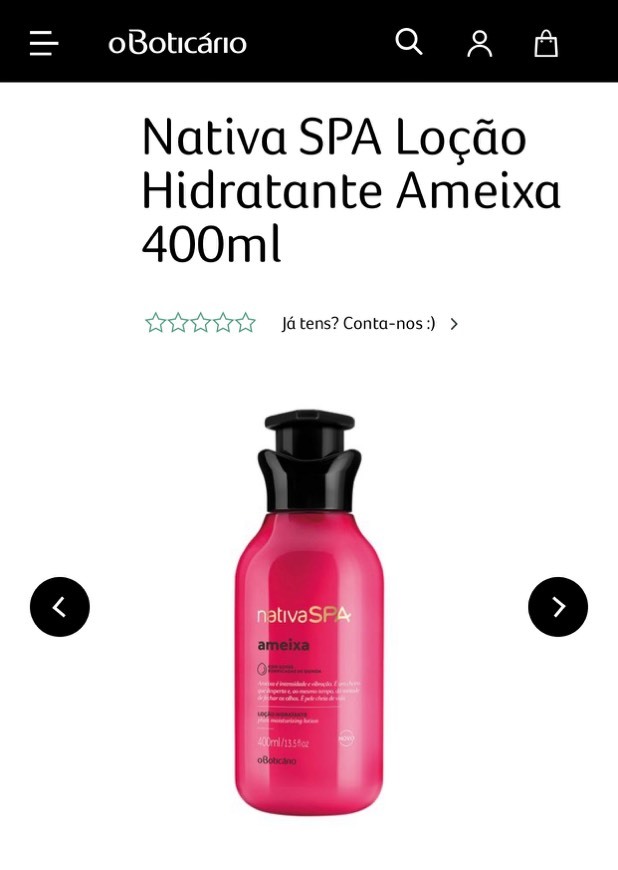 Social Nativa SPA Loção Hidratante Ameixa 400ml