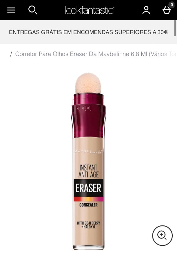 Moda Corretor Maybelline 