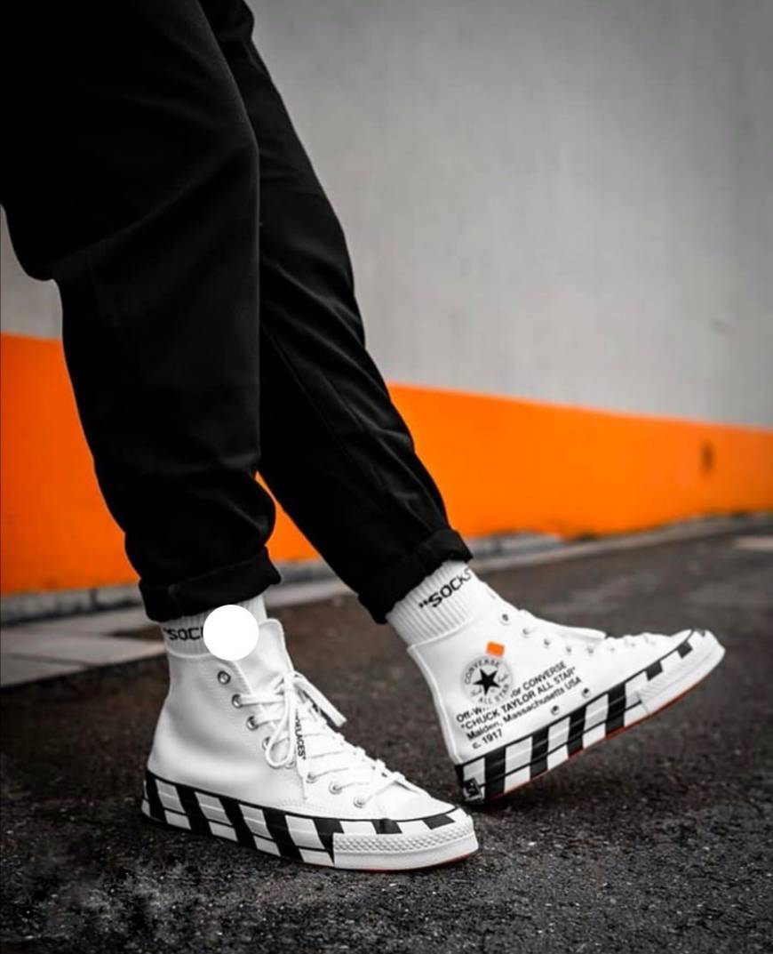 Moda Off white × converse 